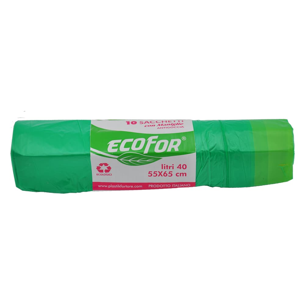 Sacchetti per Pattumiera Rt Azzurri 45 Rotolo 10 Pezzi 70 x 110 cm - 2