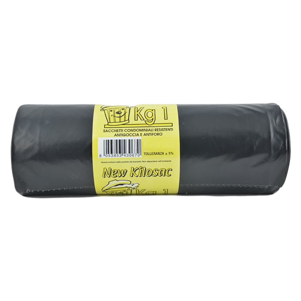 Sacchi Pesanti Polietilene Nettezza Urbana 90 X 120 Nero Rt.1 kg – Autres