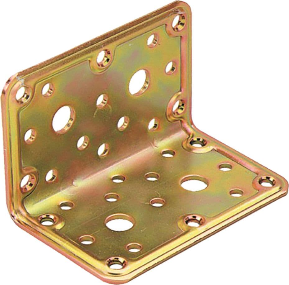 GIUNZIONE AD ANGOLO ART.777 mm 40 x 40 x 100- 25 pezzi  - ALDEGHI LUIGI - 2