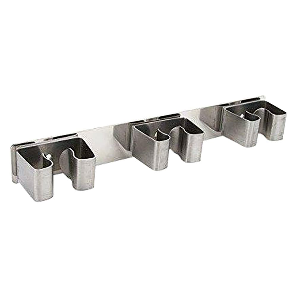 Barra Appendiscopa in Acciaio INOX 3 Posti 6 Pezzi - 2