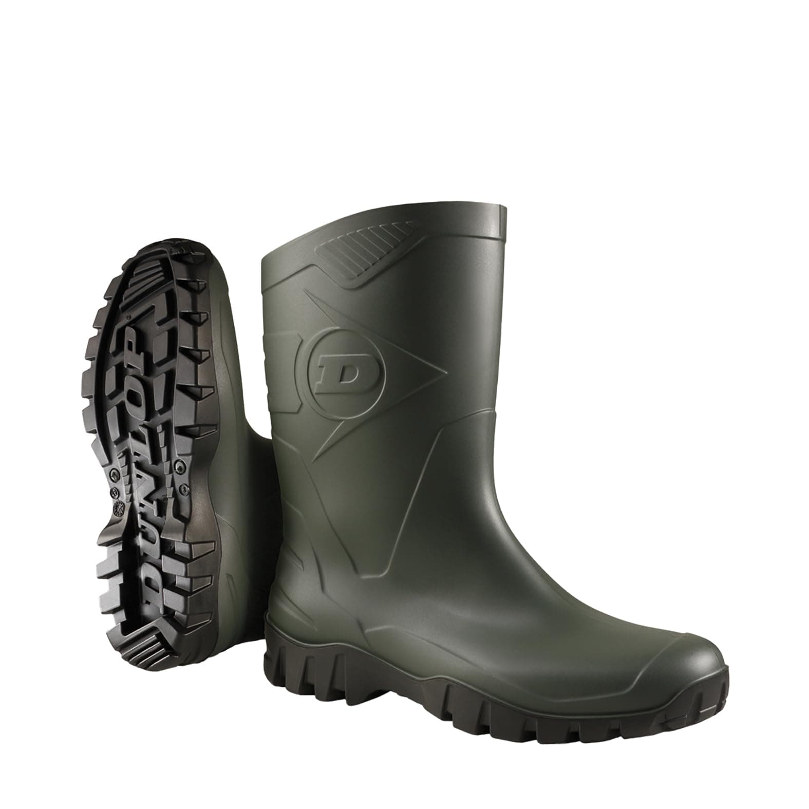 Stivale PVC Tronchetto Dane Dunlop Verde 40 - 2