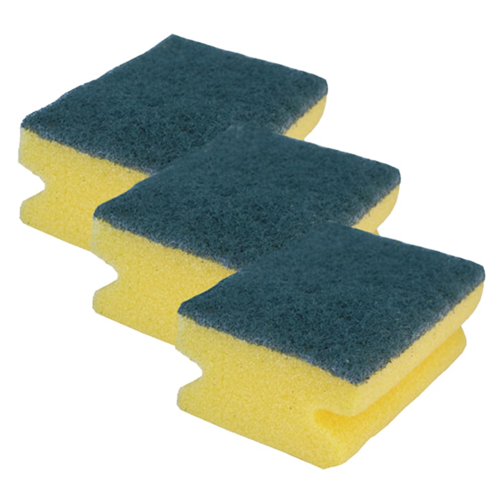 Spugna da Cucina Abrasiva 10 Confezione Brilla 10 x 7 x 5 cm - 2