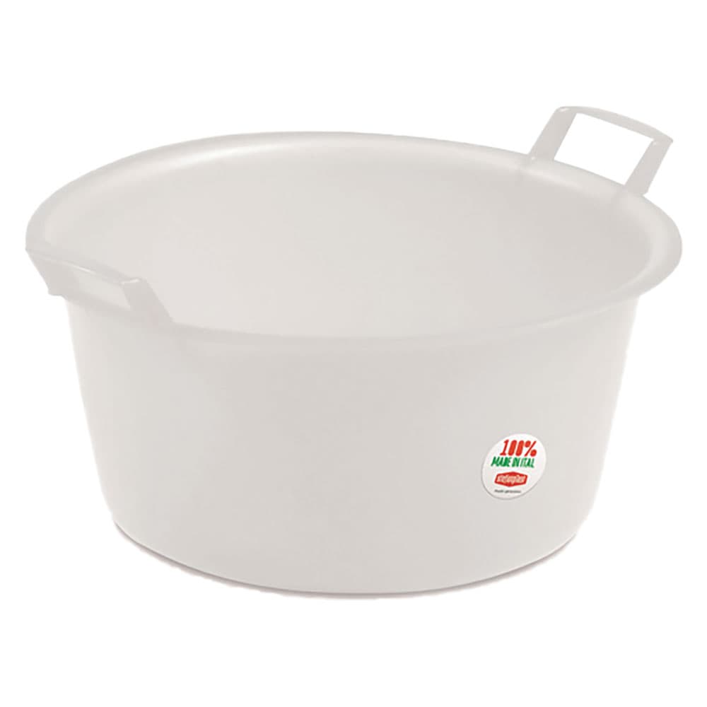 Bacinella Rotonda Neutro Stefanplast Ø 30 cm 7 lt - 2