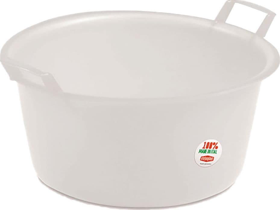 Bacinella Rotonda Neutro Stefanplast Ø 30 cm 7 Lt