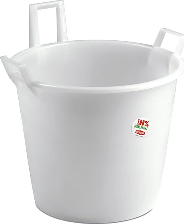 Mastello Casalingo 3 Manici Neutro Stefanplast Ø 50 cm 45 Lt - 2