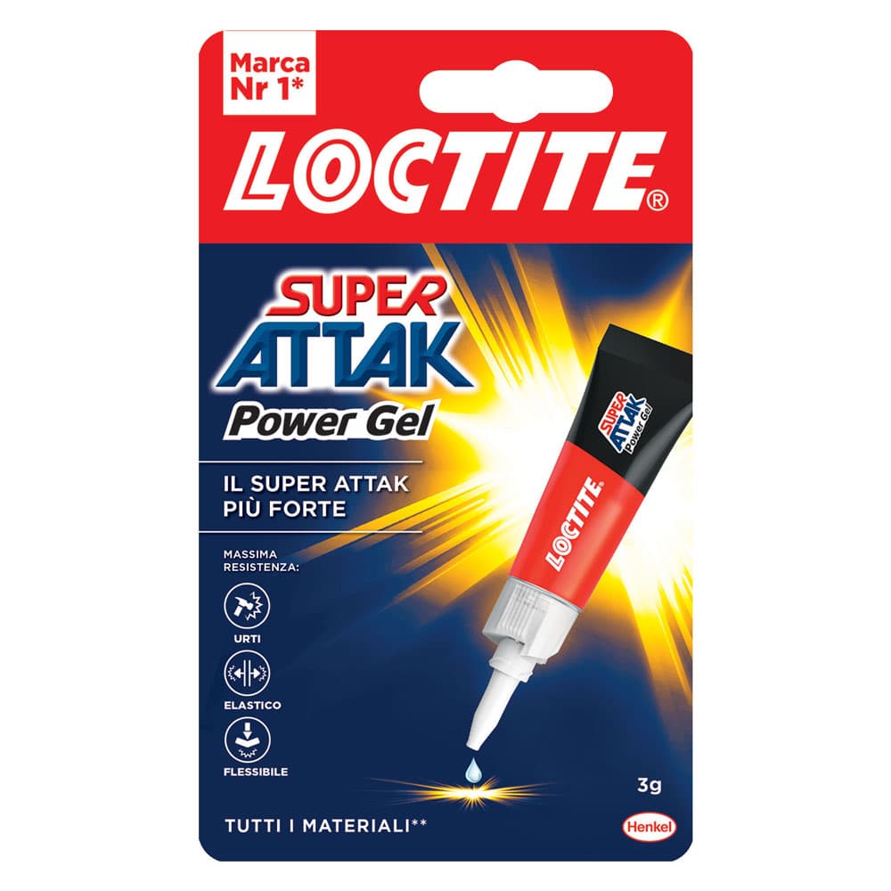 Super Attak Loctite Power Gel 24 Pezzi 3 gr - 2