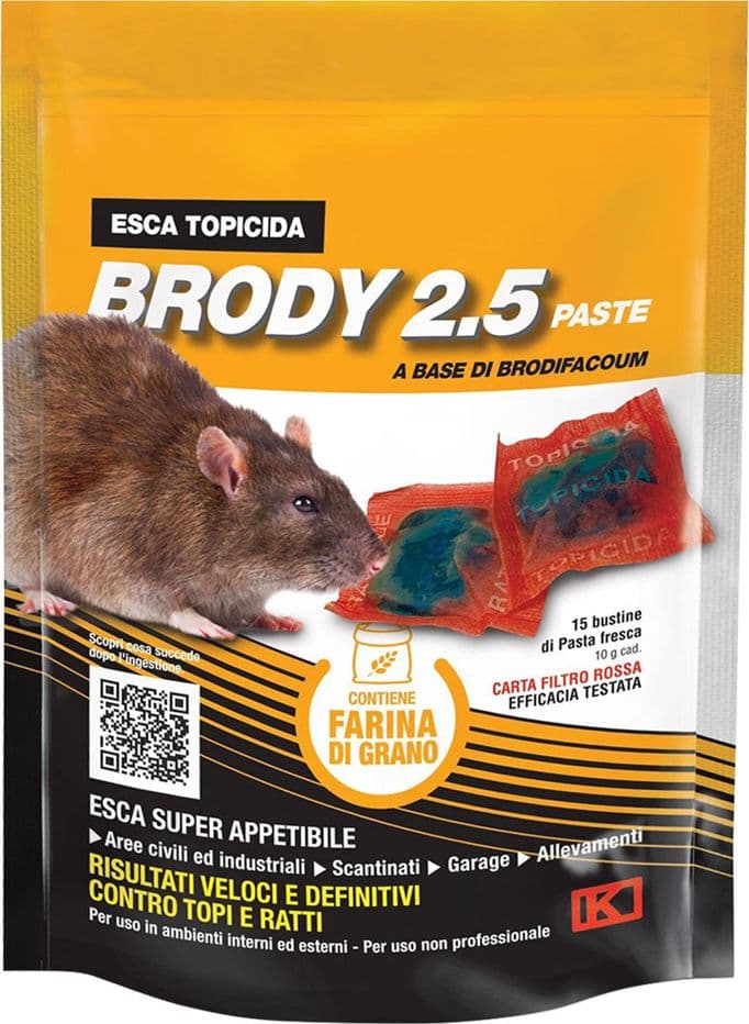 Esca Topicida Fresca Kollant Rossa 6 Pezzi 150 Gr - 2