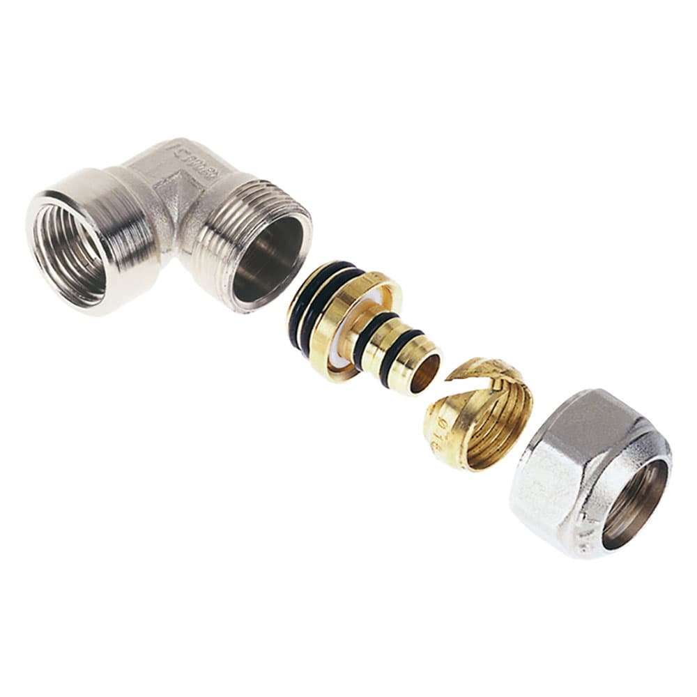 Raccordo a Stringere Curvo 20 x ¾ Femmina Icma Art 535 545 Art 545 - 2