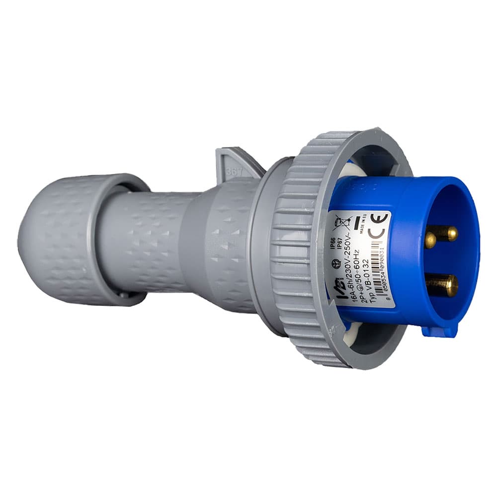 Spina Volante Industriale Vb 230 V 16a - 2