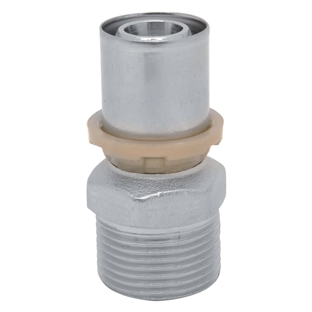 Raccordo a Pressare Diritto 16 x ¾ Maschio Icma Art 402 10 Pezzi - 2