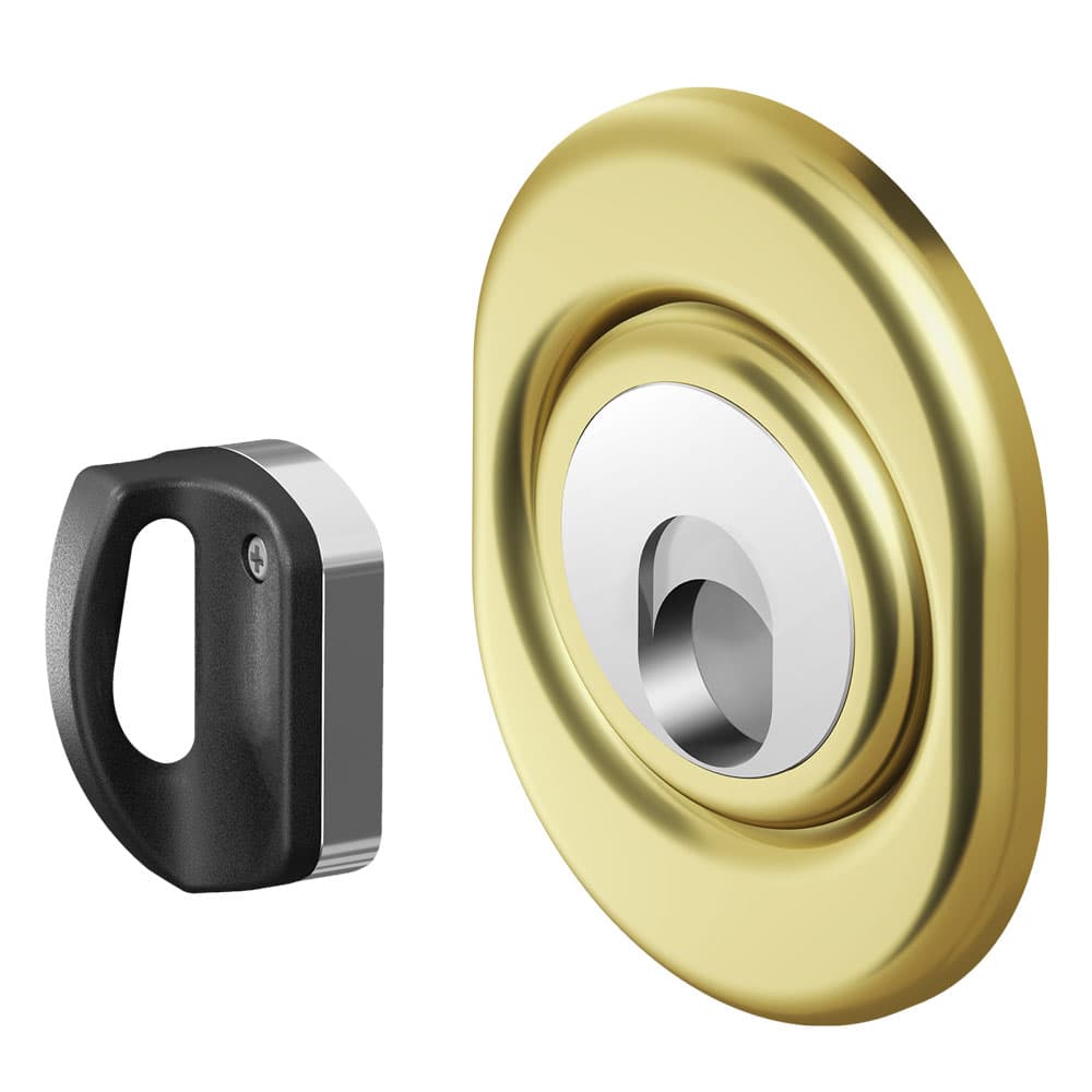 Defender Magnetico per Serrature Disec Mr 500F INOX Ottone Lucido - 2