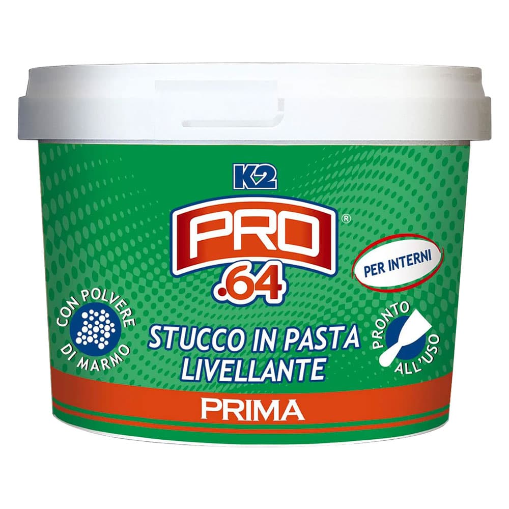 Stucco in Pasta Livellante Barattolo K2 1 kg - 2