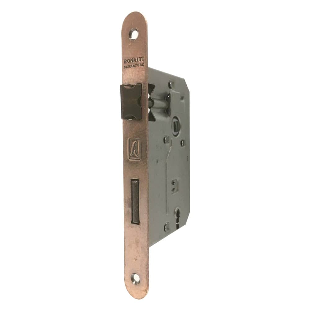Serratura B.t. Bronzato Verniciato e 50 Bonaiti Patent Modello Identificato