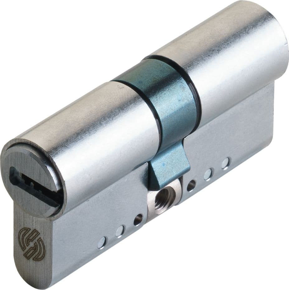 Cilindro Profilato Modulare Serie +10+46 = 82 (31+51) Cromo Satinato in Acciaio Inox 26 mm - 2