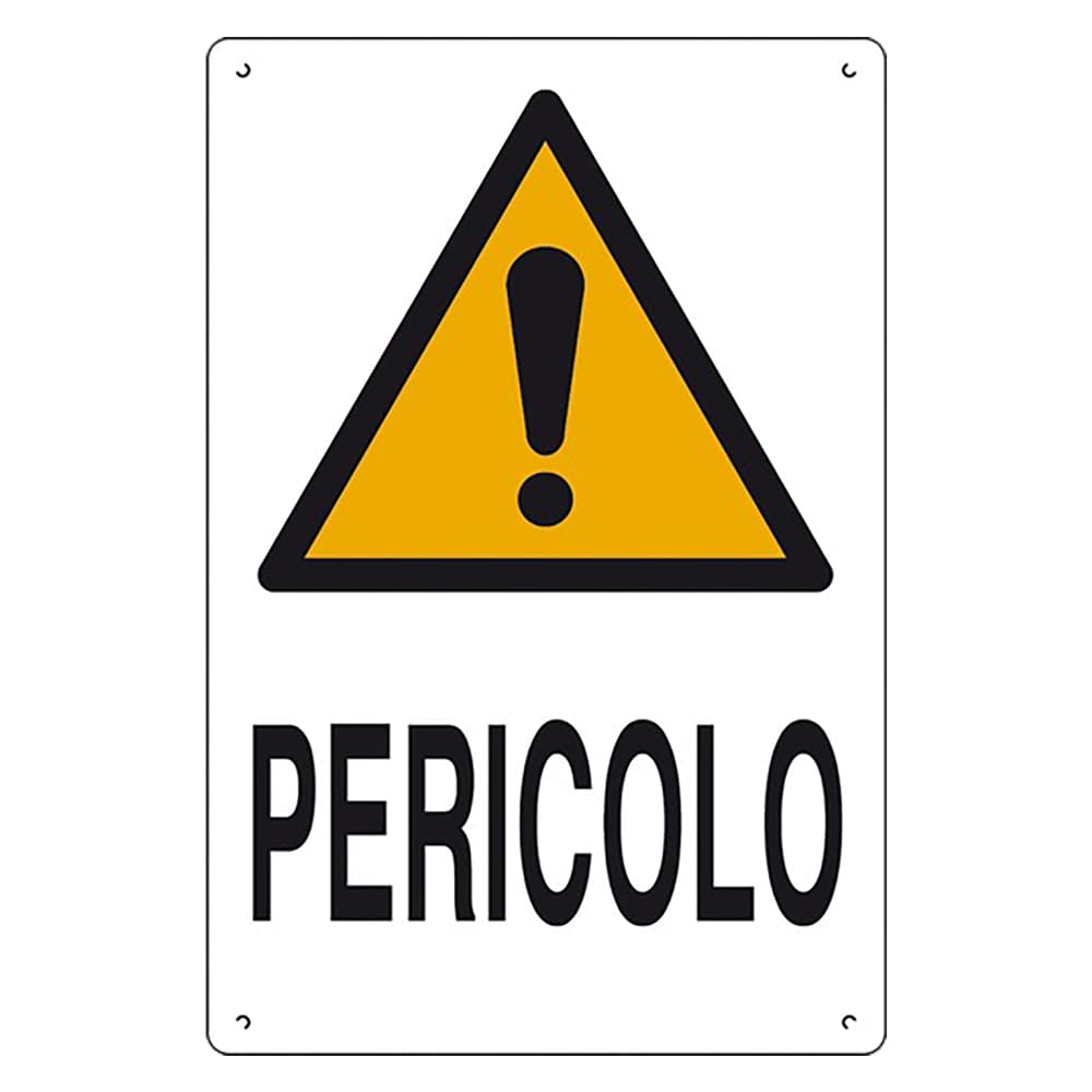 Cartello Eurosignals Pericolo 10 Pezzi 40 x 60 cm - 2