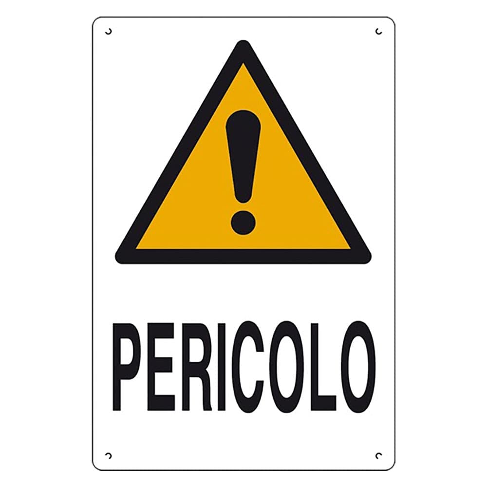 Cartello Eurosignals Pericolo 10 Pezzi 40 X 60 cm - 2