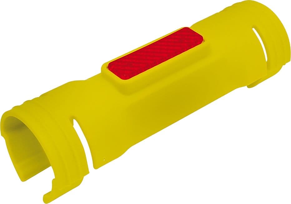 Copritubo di Segnalazione per Ponteggi a Doppio Anello Tacchini 20 X 6,5 cm