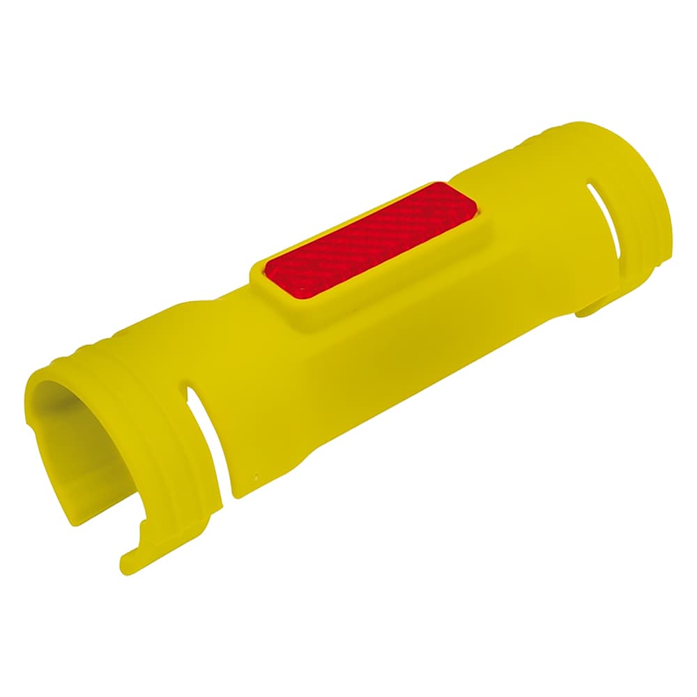 Copritubo di Segnalazione per Ponteggi a Doppio Anello Tacchini 20 x 6,5 cm - 2
