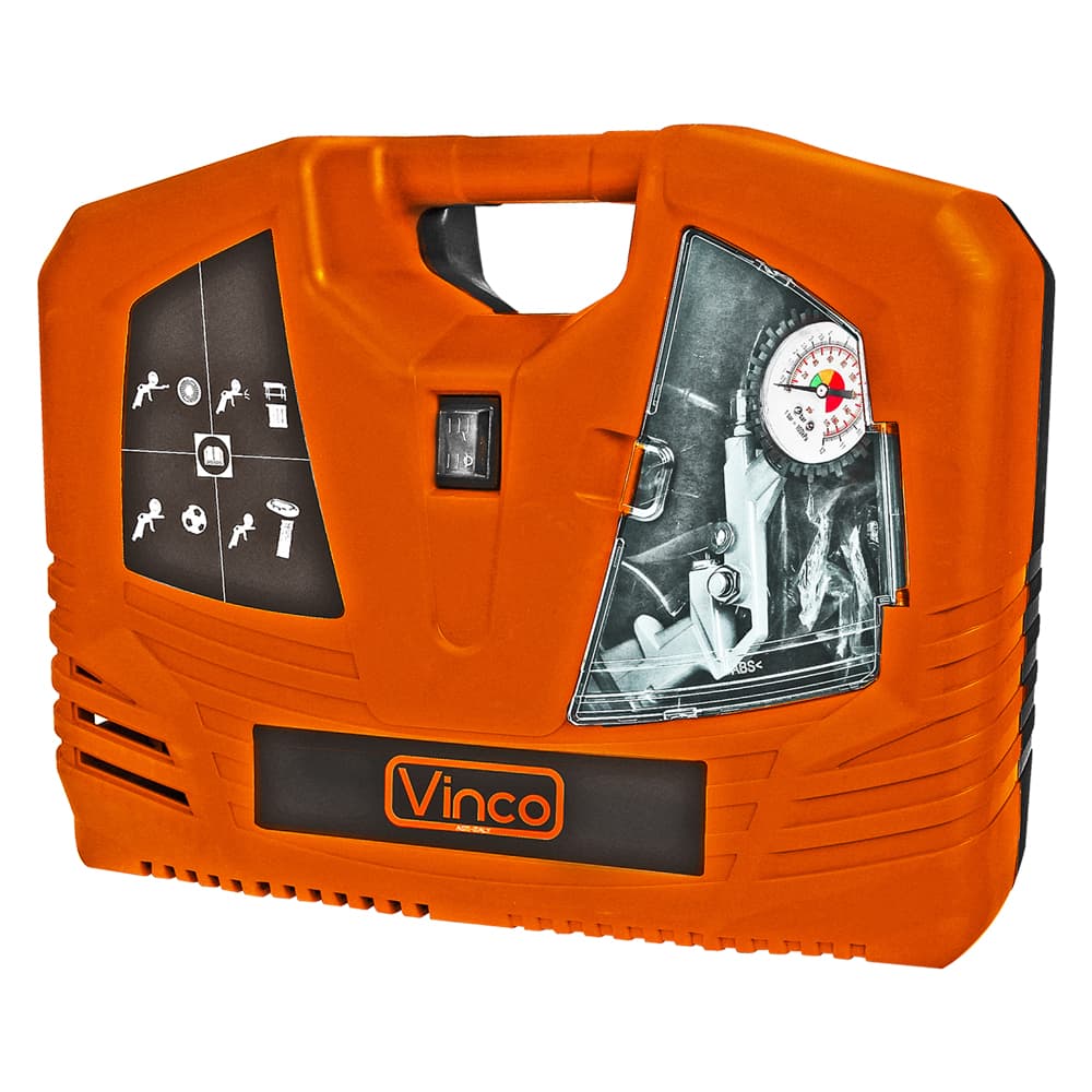 Compressore Portatile 1,3 Hp Capacità Vinco 60709 180 lt Min. - 2