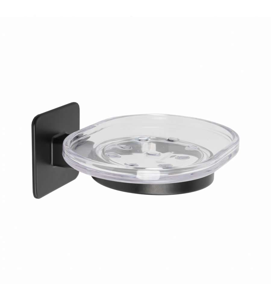 Porta Metaf Sapone Modello Wind Nero - 2