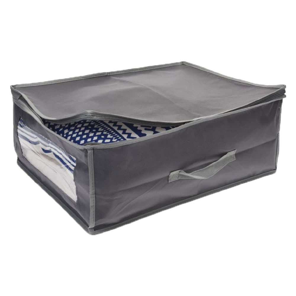 Contenitore per Indumenti Nero 60 x 45 x 30 cm - 2