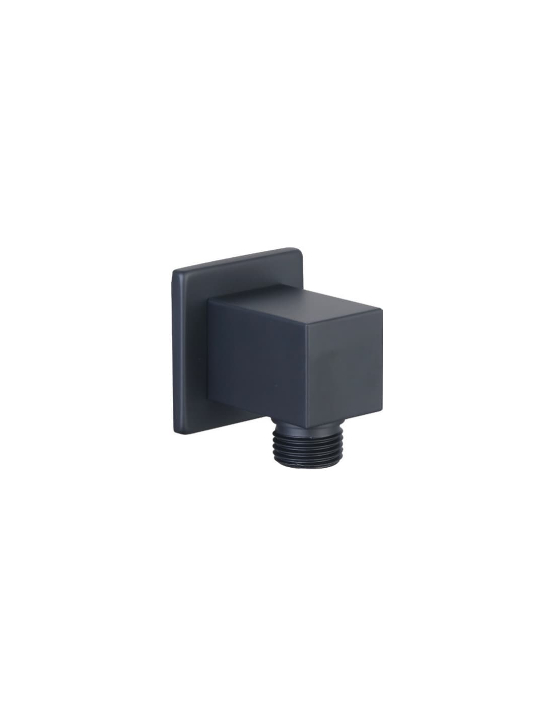 Presa Acqua Quadra Dh Nero Opaco - 2