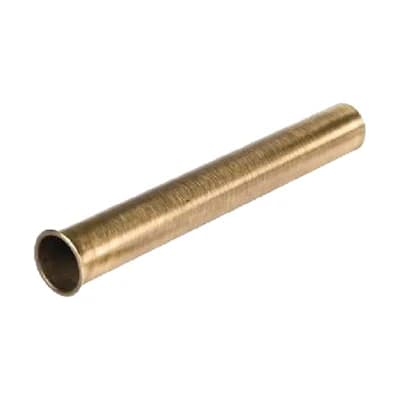 Canotto in Ottone con Flangia Debor Ø 30 x 300 Bronz Flangia 11 x 4 - 2