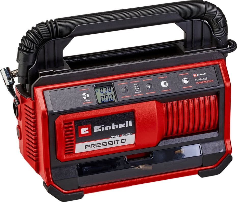 Compressore Portatile a Batteria Einhell Pressito 18 25 18 v 11 Bar - 2
