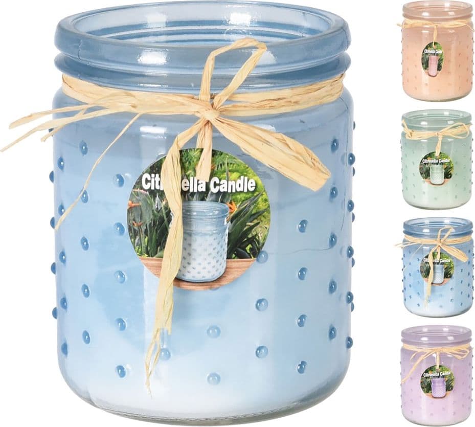Candela alla Citronella 12 Pezzi 10 X 12 cm - 2