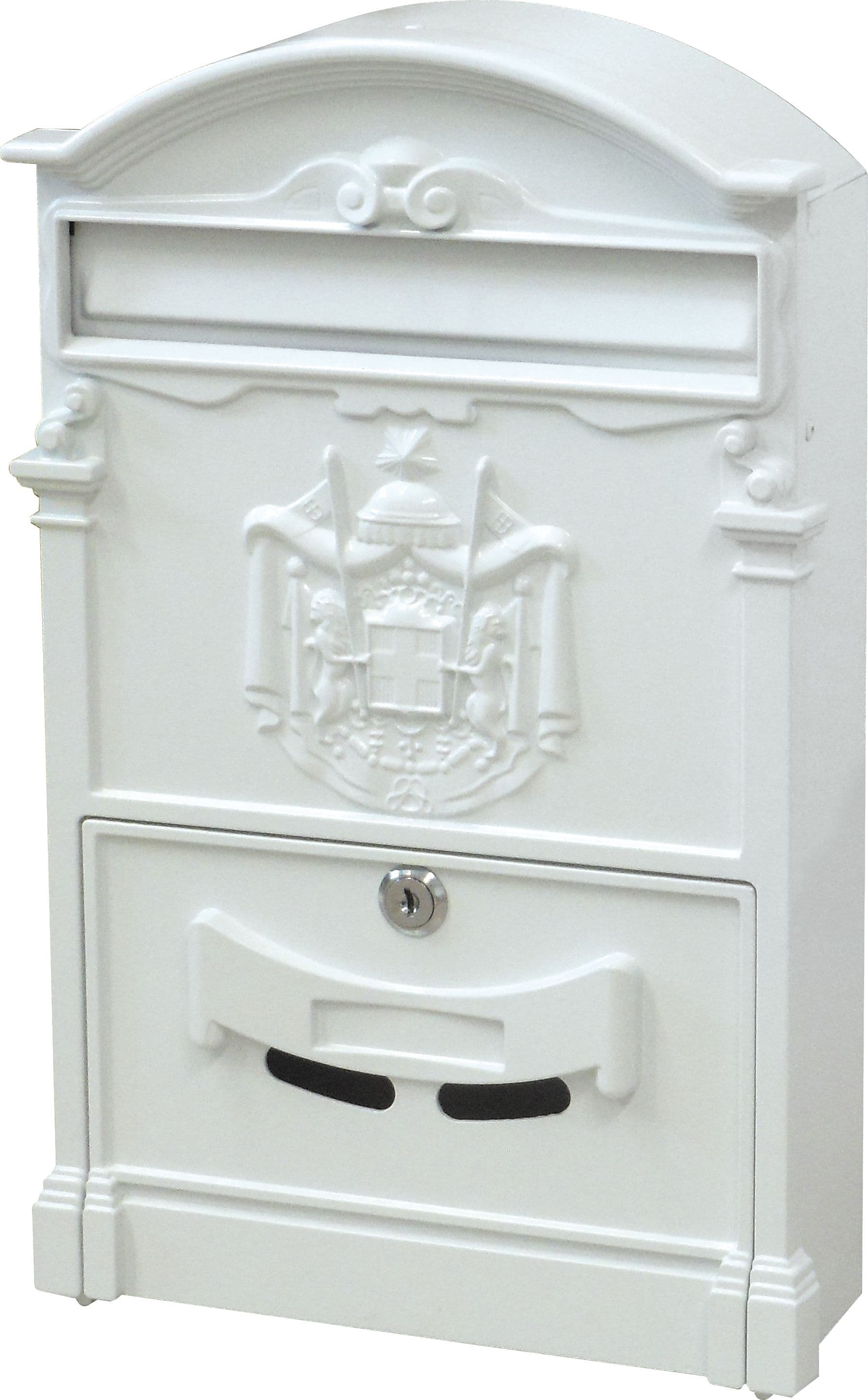 Cassetta Postale Artistica Colore Bianco Utilia