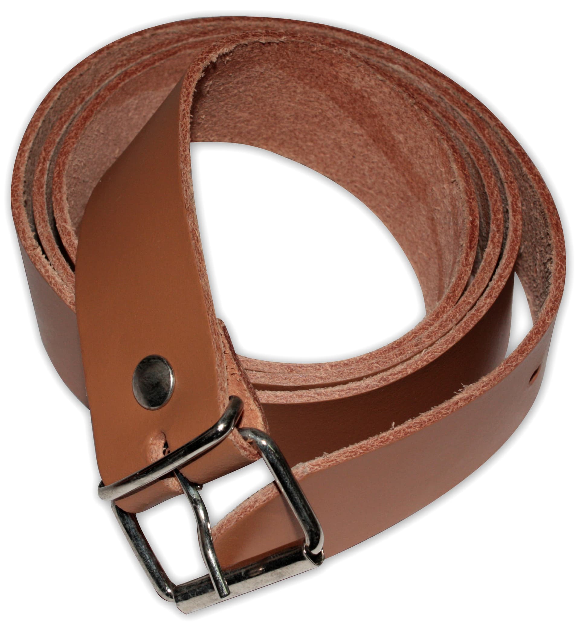 Cintura in Cuoio Cm 110÷135 Colore Marrone 6 Pezzi Utilia - 2