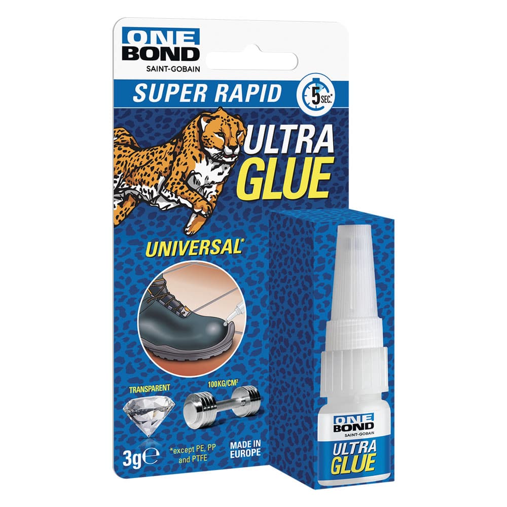 Adesivo Istantaneo Universale Gel Onebond Ultra Glue 20 Blister 3 gr - 2