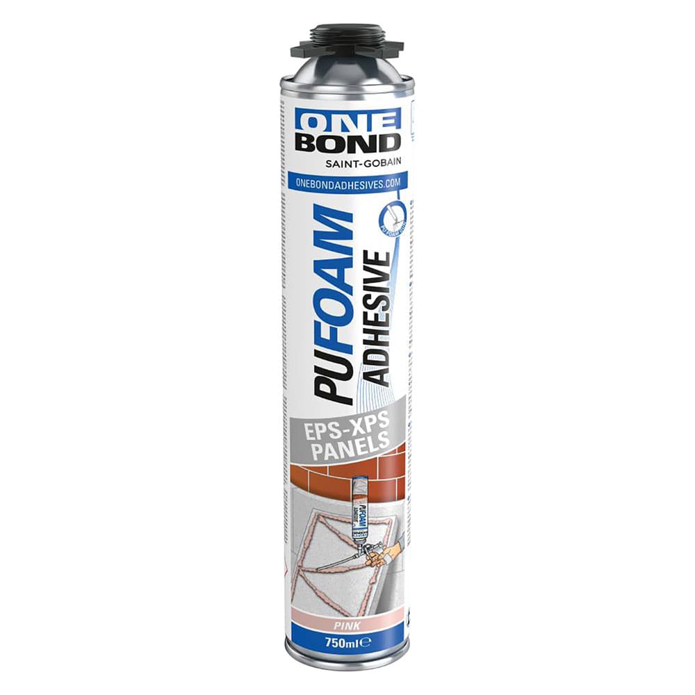 Schiuma Poliuretanica per Pannelli Isolanti Onebond Pu Foam 12 Pezzi 750 ml - 2