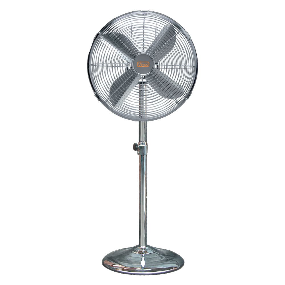 Ventilatore da Pavimento Vinco Chrome 90 w Altezza Massima Ø 50 cm 150 cm - 2