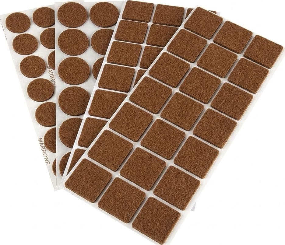 Sottosedia Autoadesivo 25 X 8 Marrone 10 Blister - 2