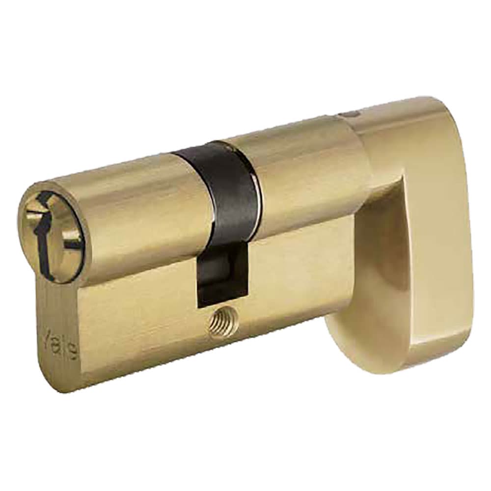 Cilindro Sagomato con Pomolo a Goccia per Porte Bagno +10+38 = 74 26 mm - 2