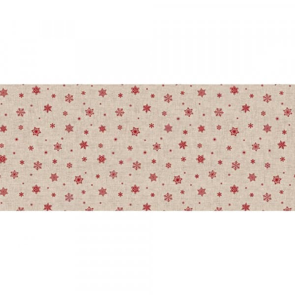 Tovagliato Fantasia Stella Natale Art N1E 07 Snowflakes Bonita Festivities - 2