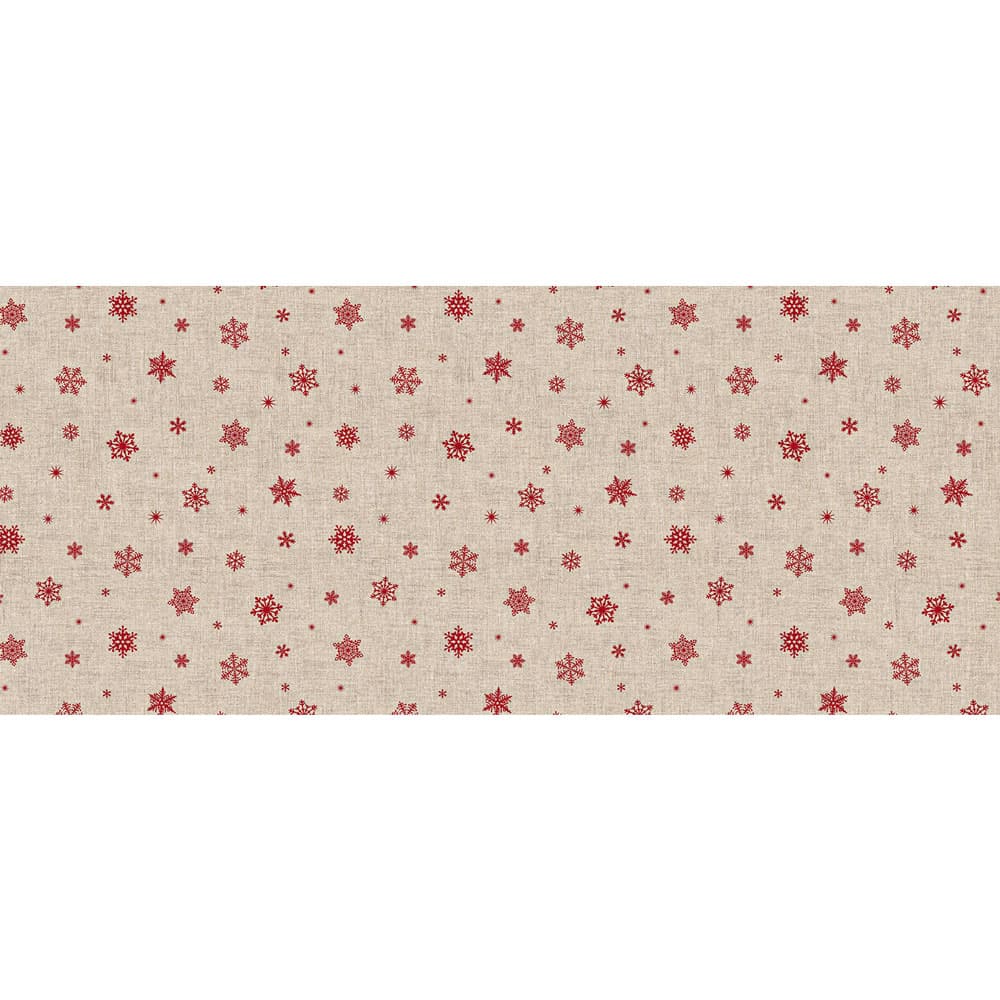Tovagliato Fantasia Stella Natale Art N1e 07 Snowflakes Bonita Festivities