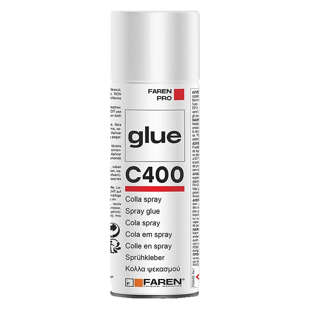 Colla Universale Spray Faren 12 Pezzi 400 ml