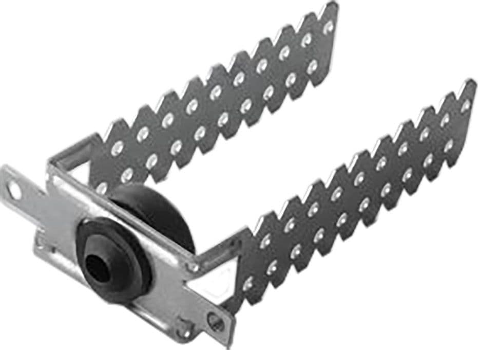 Staffa Antivibrante Regolabile Distanziatura Parete 3 100 Pezzi 12 cm – Akifix