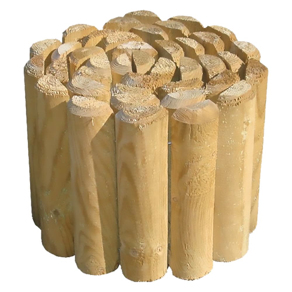 Bordatura Modulare Rollborder in Legno Sezione Lungh. 2,5 Metri 6 x 30 cm - 2