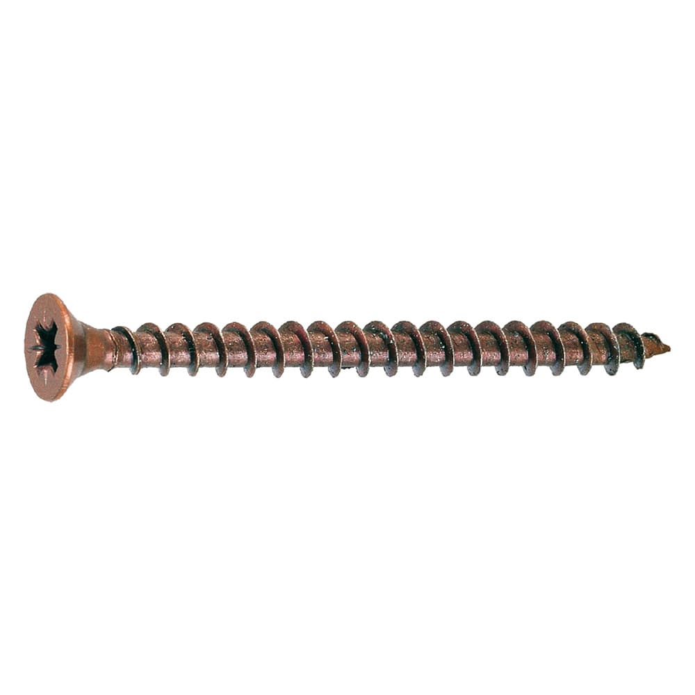 Vite per Ambrovit Legno T.s.p. Bronzata Tsp 100 Pezzi 6,0 x 120 mm - 2