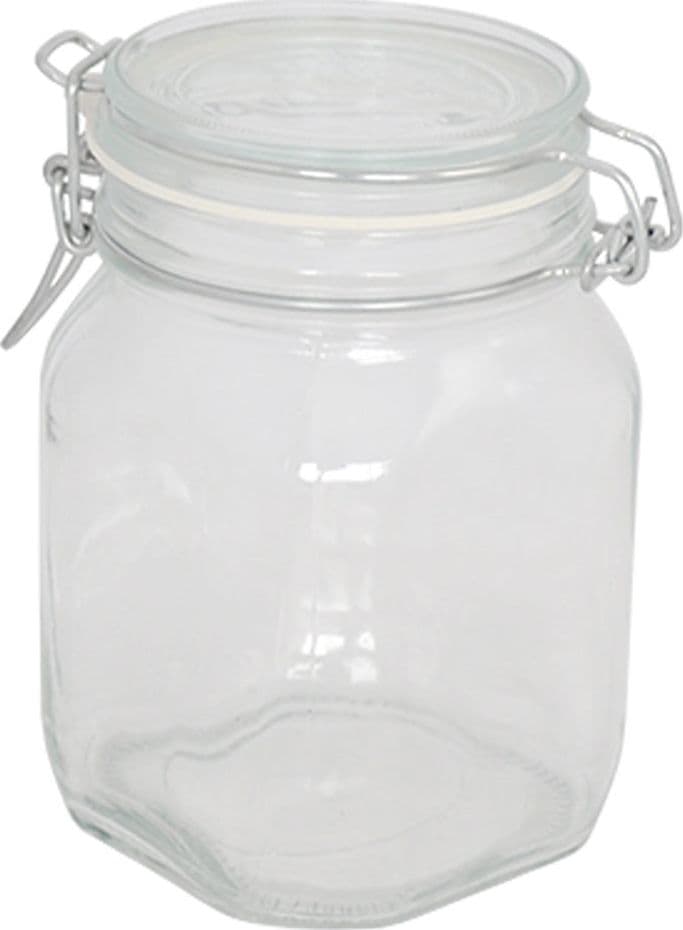 Vaso Ermetico Bormioli Fido in Vetro per Alimenti 6 Pezzi 1000 ml – Bormioli Rocco