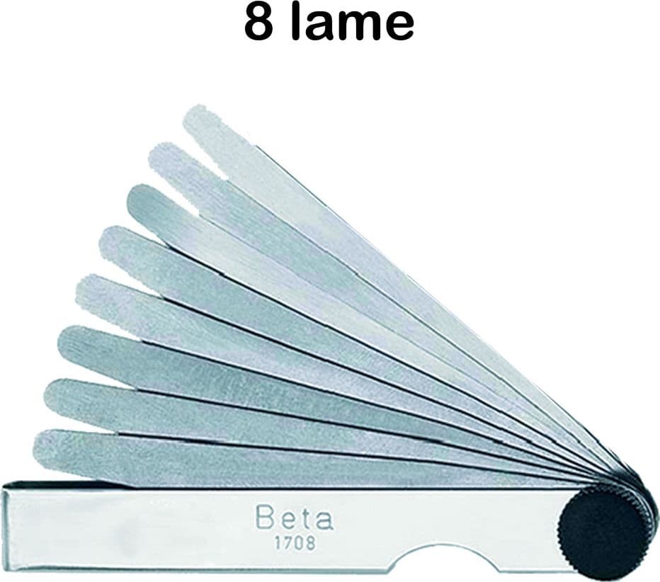 SPESSIMETRI ART. 1708/8 8 lame mm 0,05 > 0,50  - BETA