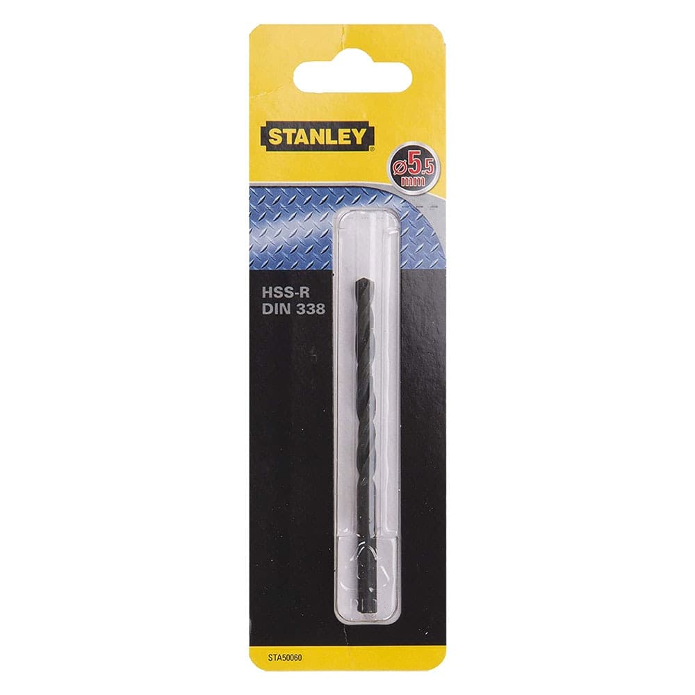 Punta per Stanley Metallo Hss R 1 Pezzo 5,5 mm