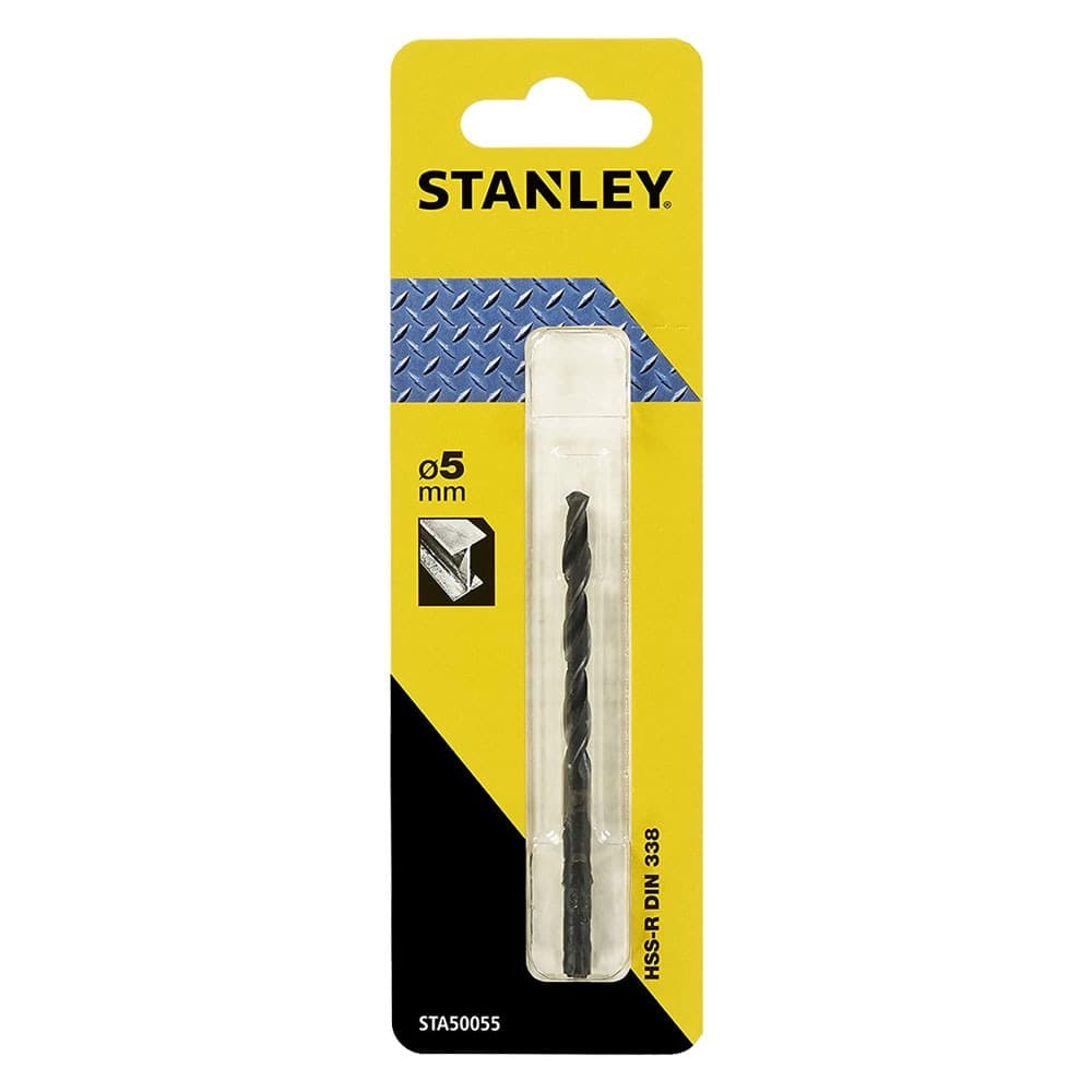 Punta per Stanley Metallo Hss R 1 Pezzo 5 mm