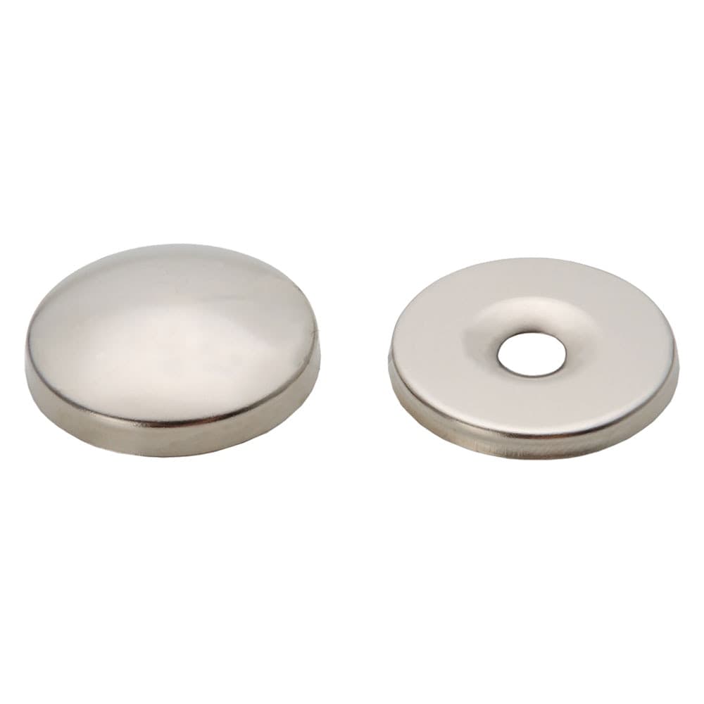 Borchia Coprivite Conica Ottone Nichelato 200 Pezzi 16 mm - 2