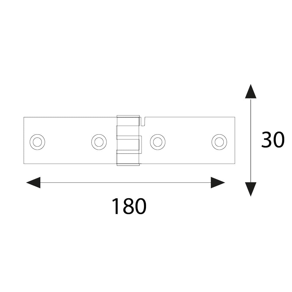 Cerniera Ase 12 Pezzi 180 mm – Autres