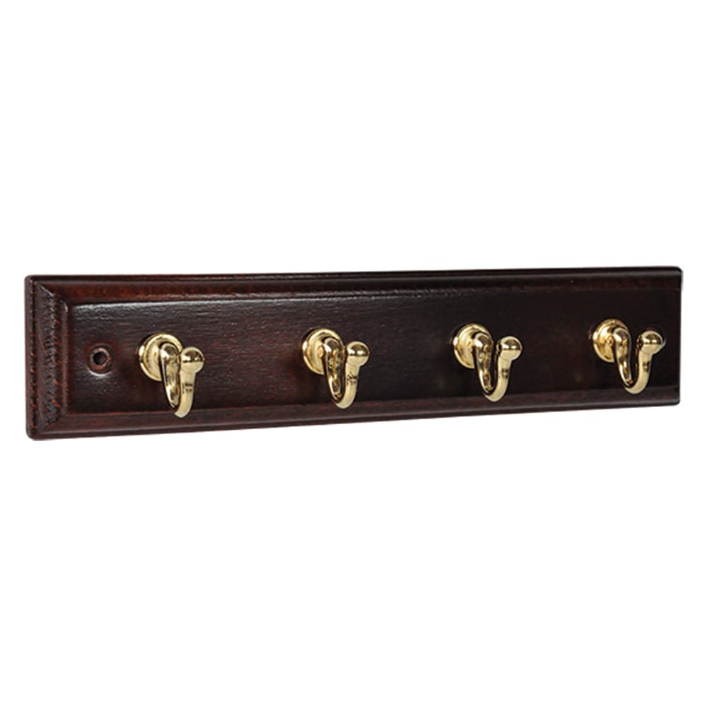 Appenditutto Adesivo Legno Noce 4 Posti PZ 1 4 Blister - 2