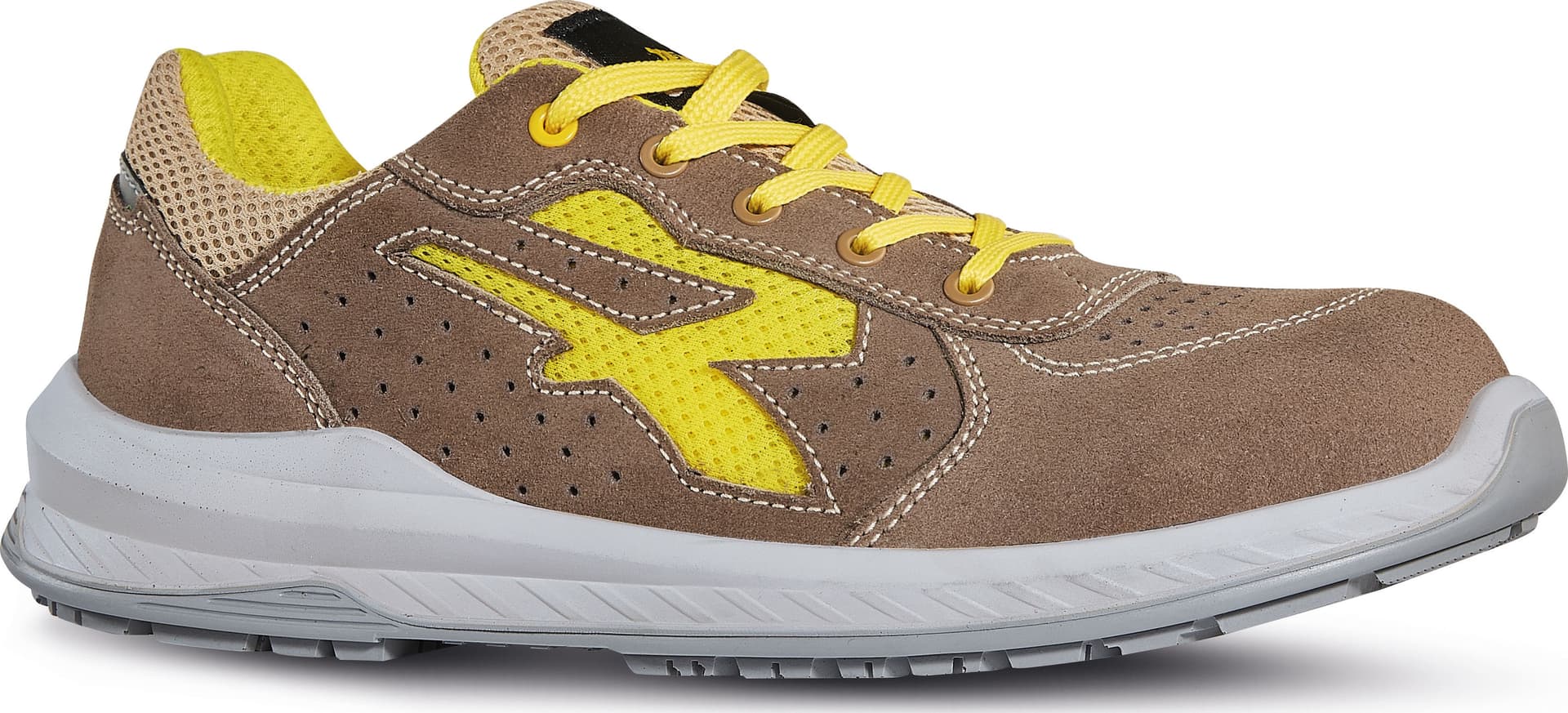 Scarpe Antinfortunistica Basse S1P Src Esd Reflex Colore Beige Misura 44 U – U-Power